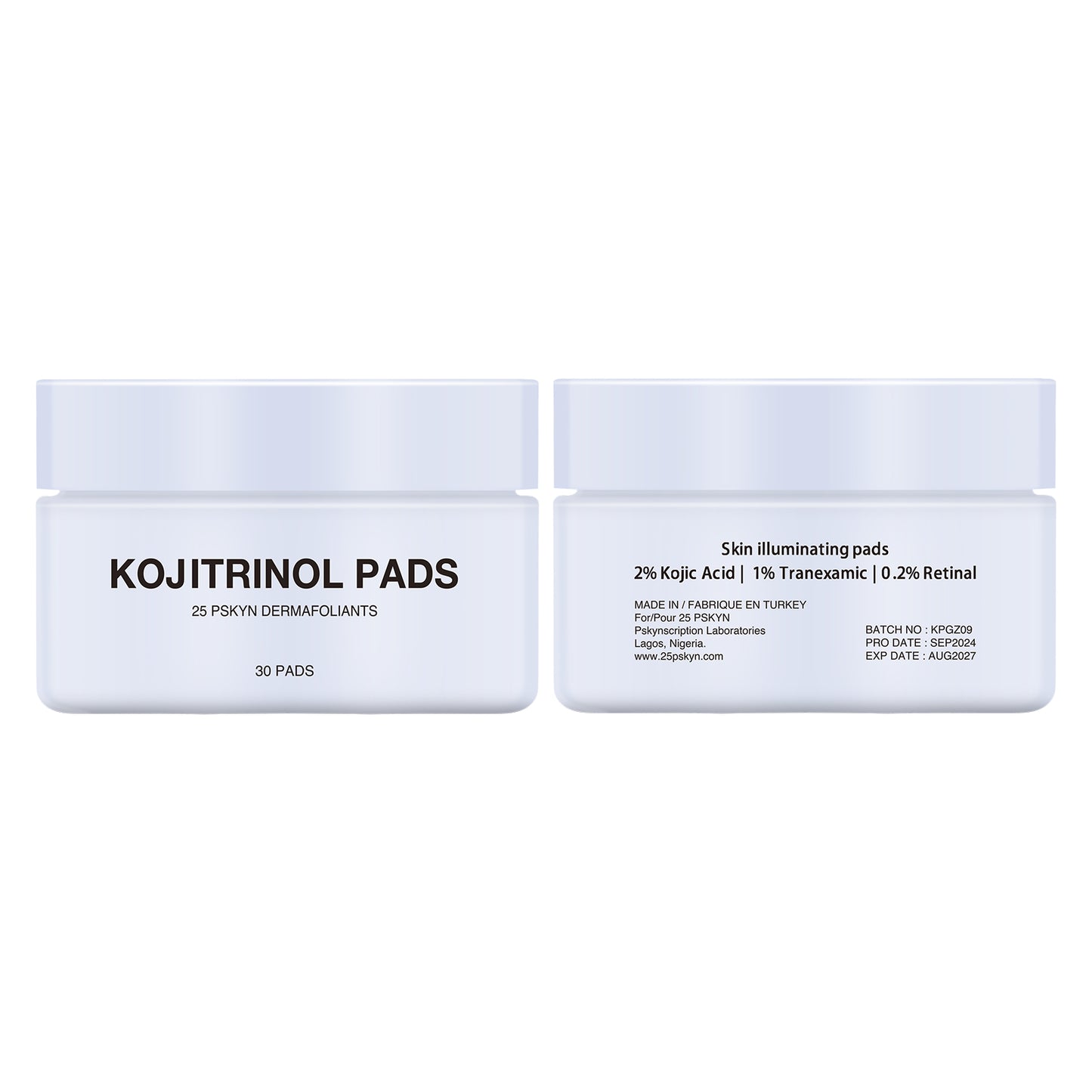 25PSKYN Kojitrinol Pads